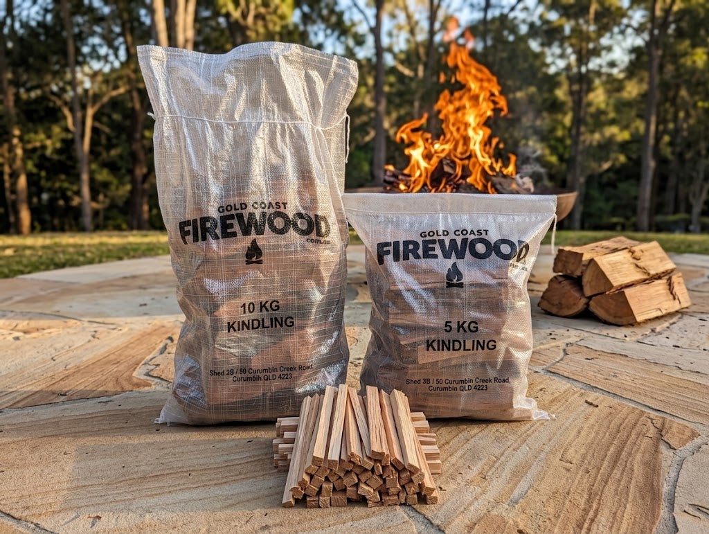 Kindling Bags – Hardwood & Softwood Mix | Gold Coast Firewood
