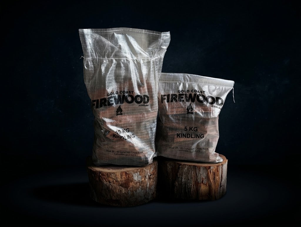 Kindling Bags – Hardwood & Softwood Mix | Gold Coast Firewood